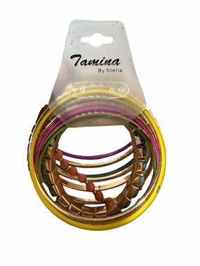 Tamina by Stella Multicolor Bangle Bracelet Set